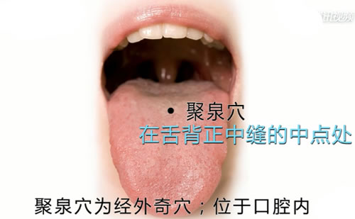 聚泉穴